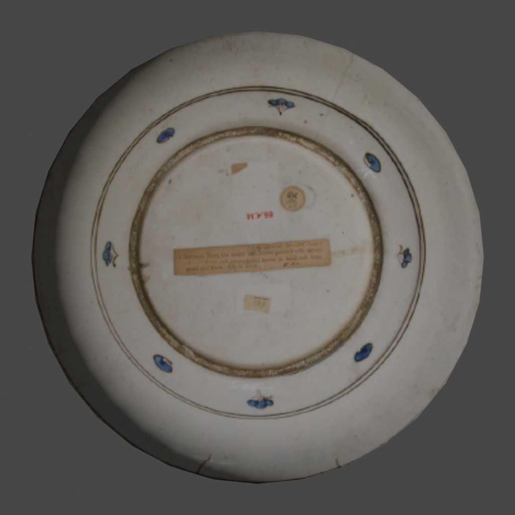 お皿セット 6種類【3Dモデル】