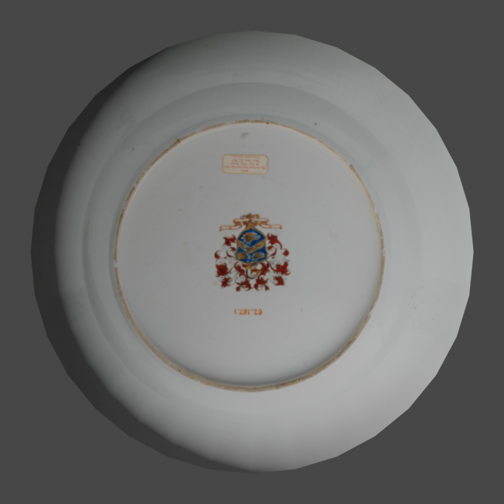 お皿セット 6種類【3Dモデル】