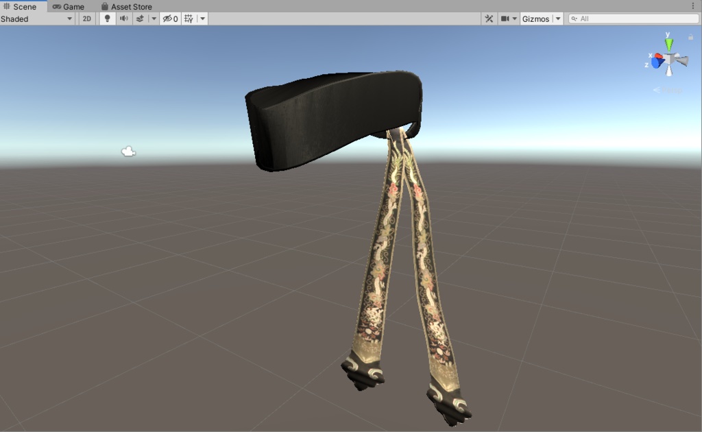 グレンガリー帽【3Dモデル】