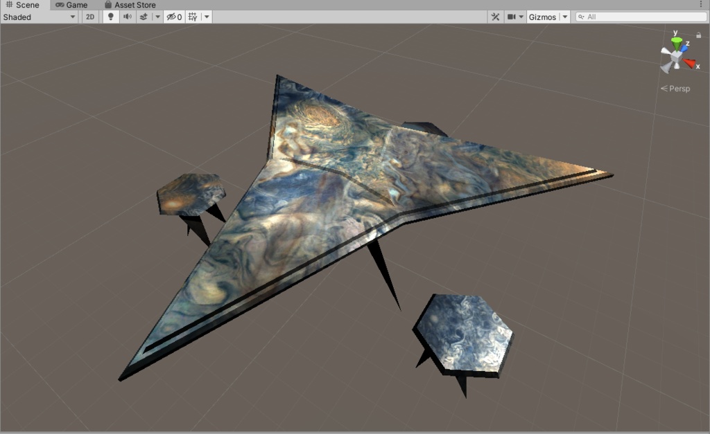 ジュピターテーブル&チェア【3Dモデル】