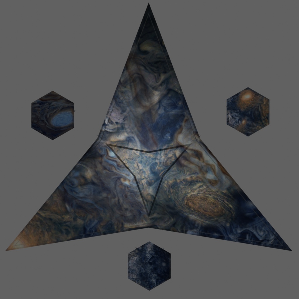 ジュピターテーブル&チェア【3Dモデル】