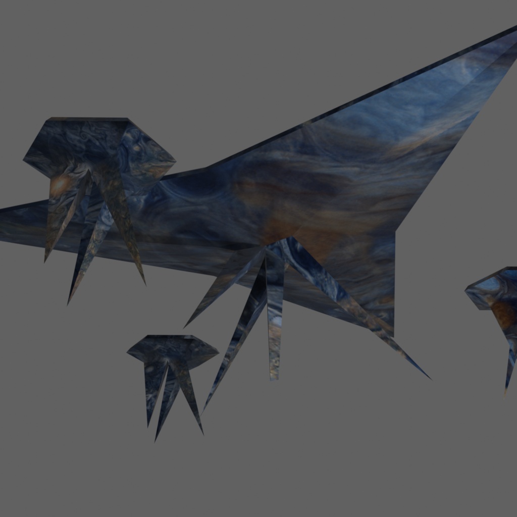 ジュピターテーブル&チェア【3Dモデル】