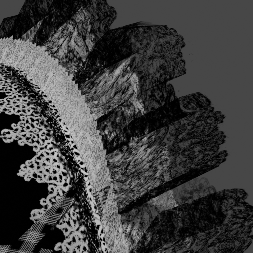 ヘッドドレス【モノクロ】