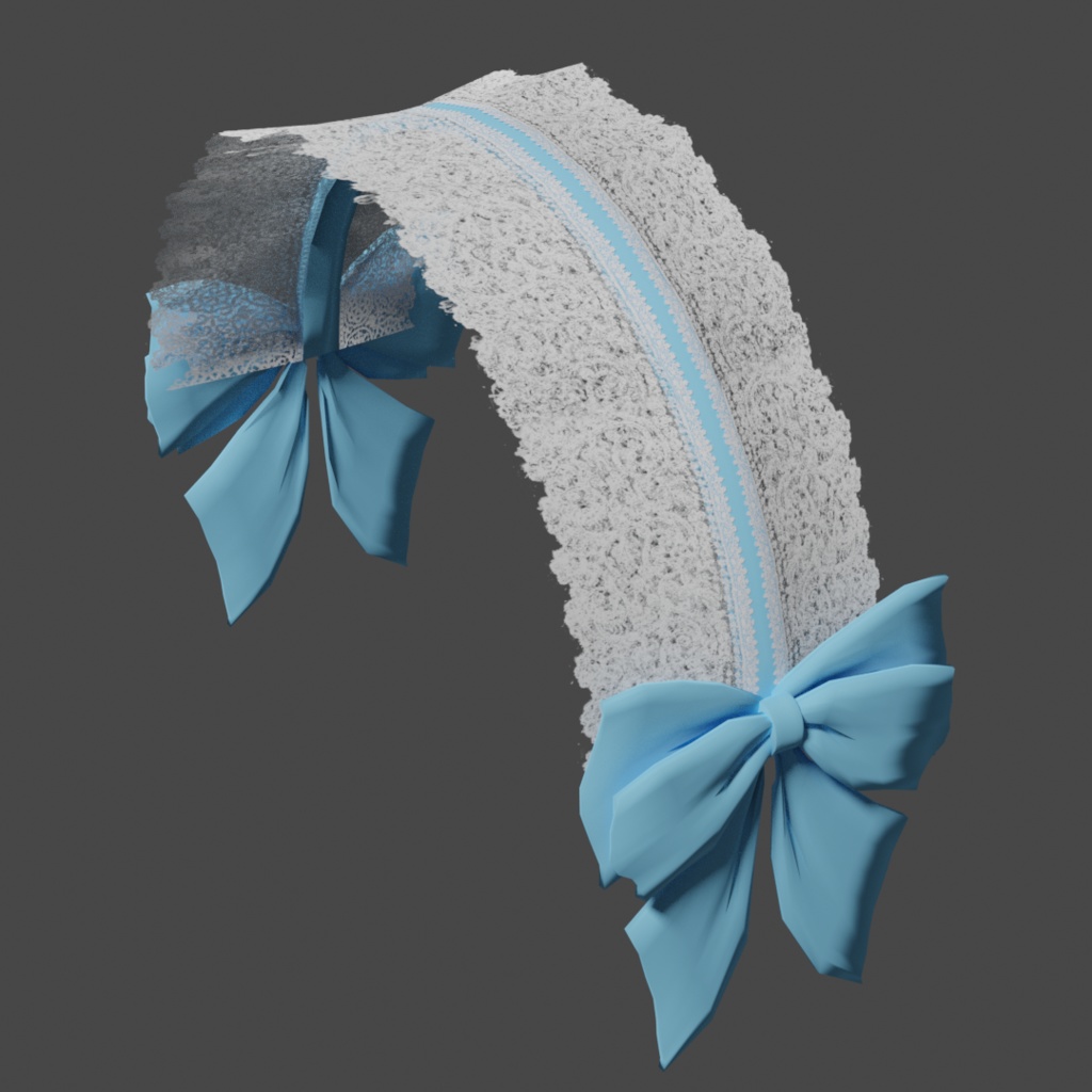 ヘッドドレス2【6色】