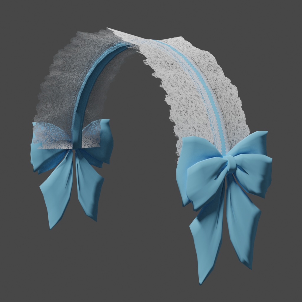 ヘッドドレス2【6色】