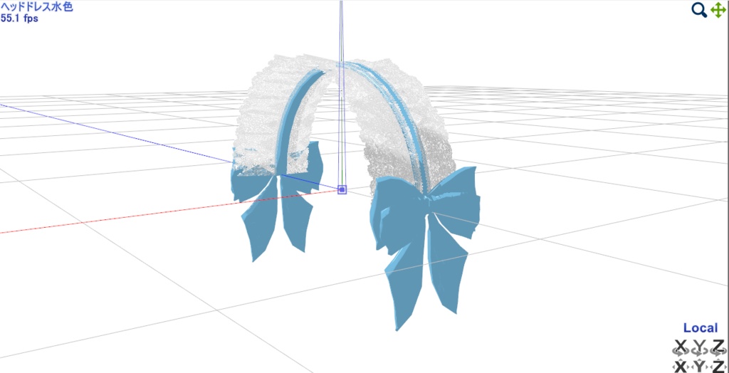 ヘッドドレス2【6色】