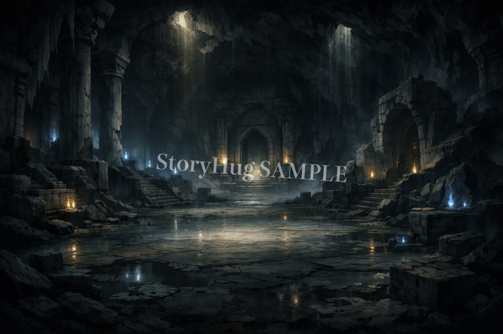 TRPGファンタジー背景素材30枚|酒場・森・城・魔法世界|配信/TRPG/動画背景