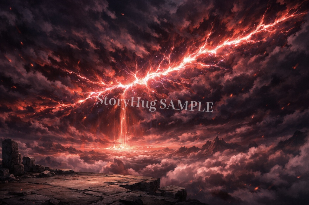 天空・山岳背景素材20枚|雲海・神殿・空の橋|配信/TRPG/創作背景