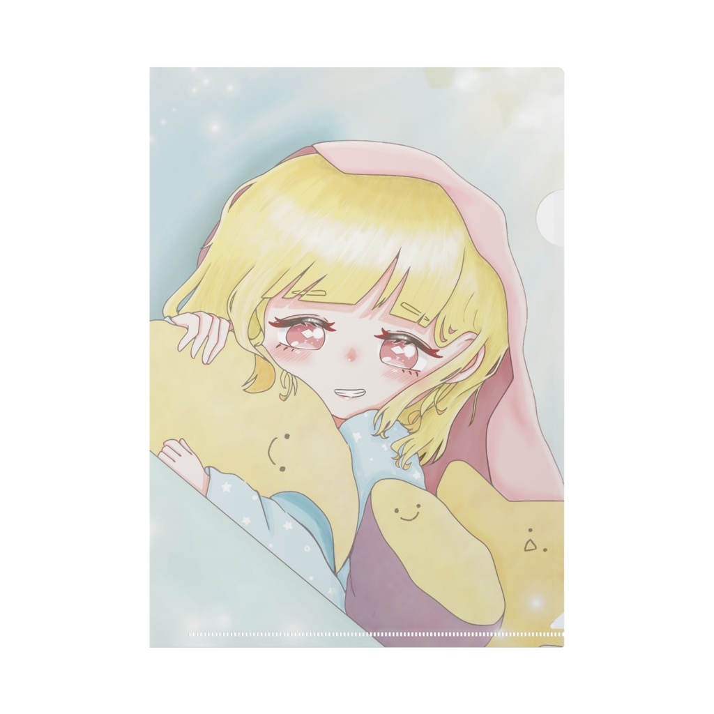 おふとん宙ちゃんクリアファイル