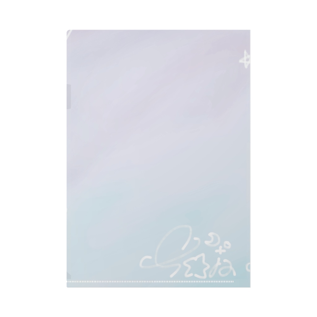 おふとん宙ちゃんクリアファイル