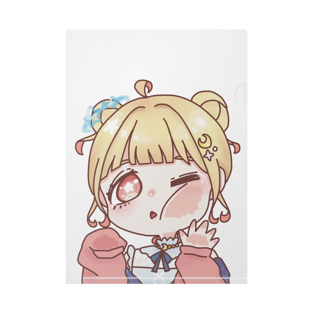ぺたーん宙ちゃんクリアファイル