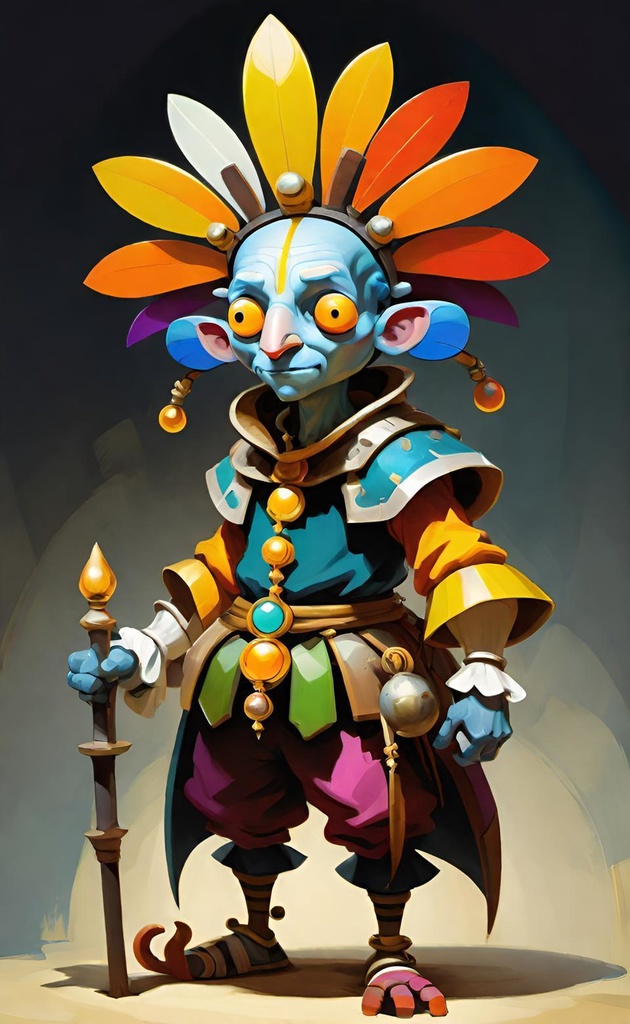 Colorful Shaman Explorer