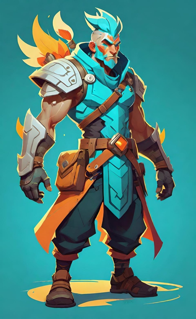 Flamebound Warrior