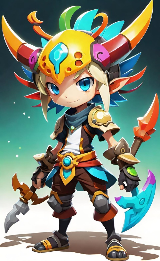 Warrior of the Rainbow Horns