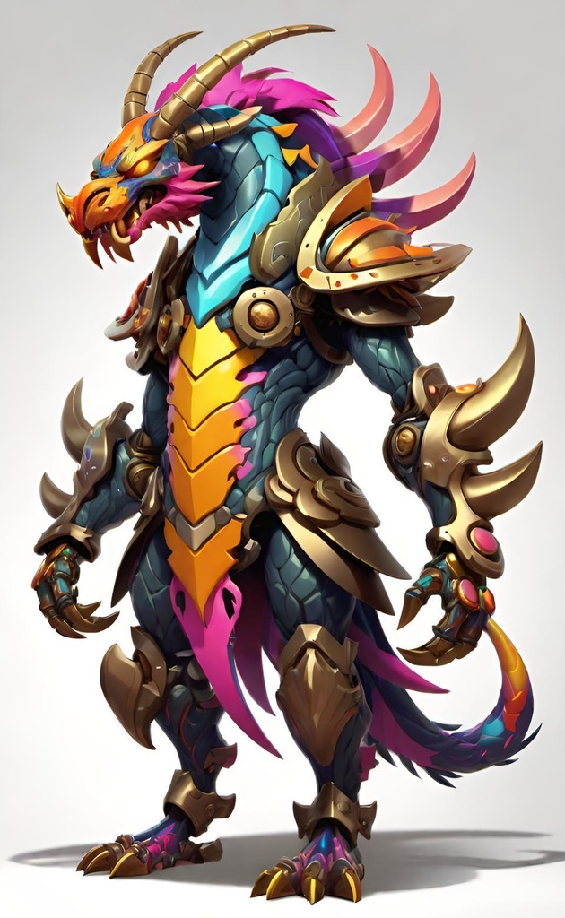 Chromatic Dragon Warrior - kilik - BOOTH