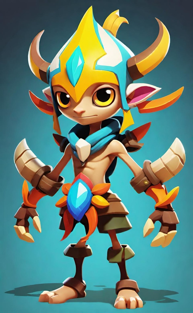 Colorful Fantasy Creature