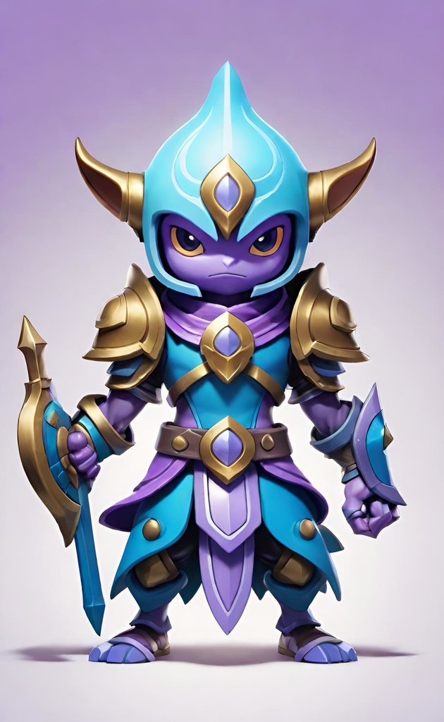 Miniature Warrior Alien