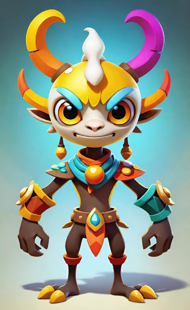 Colorful Fantasy Creature