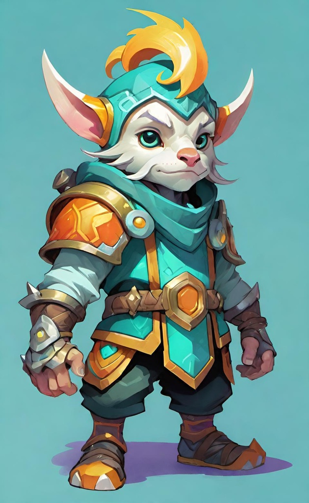Mystic Feline Warrior