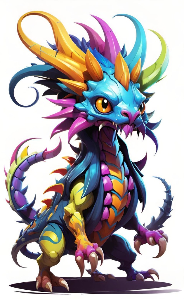 Technicolor Dragon