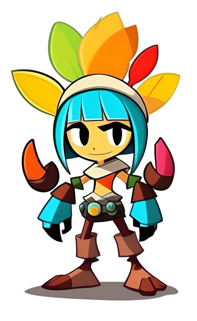Colorful Warrior