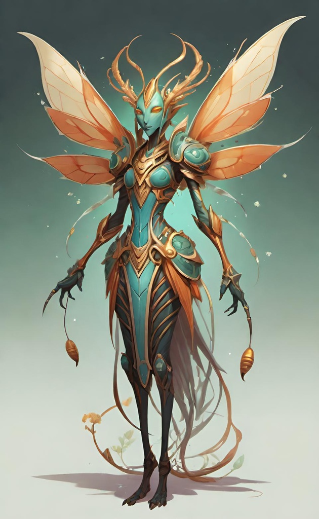 Emerald Winged Guardian