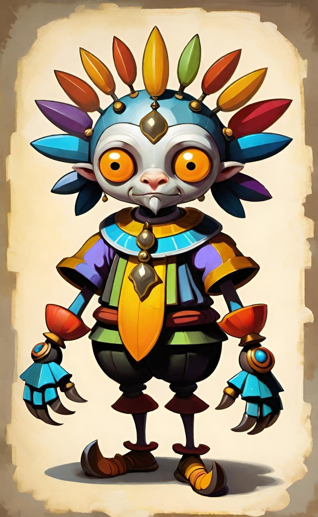 Colorful Jester.