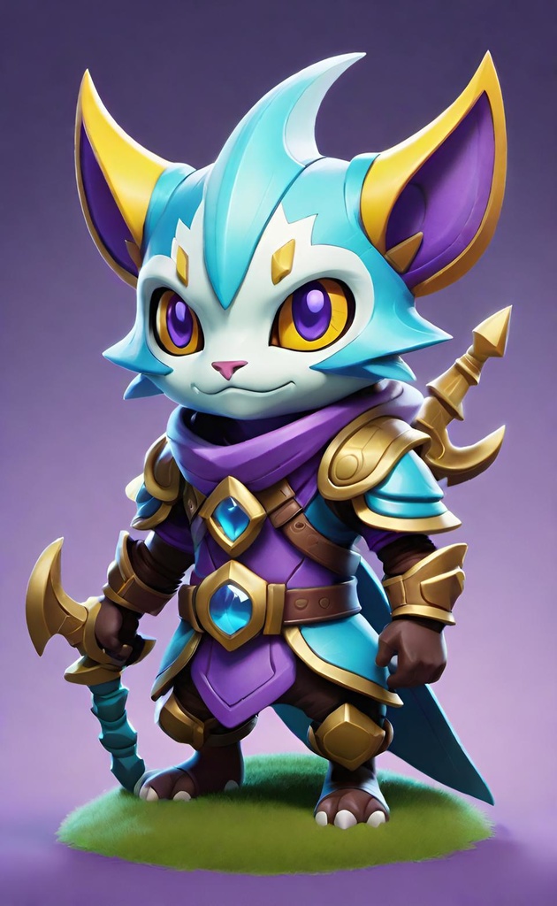 Mystic Feline Warrior