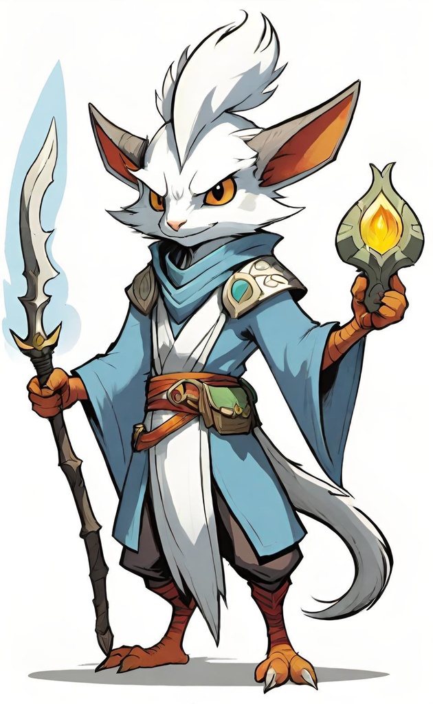 Magical Fox Warrior