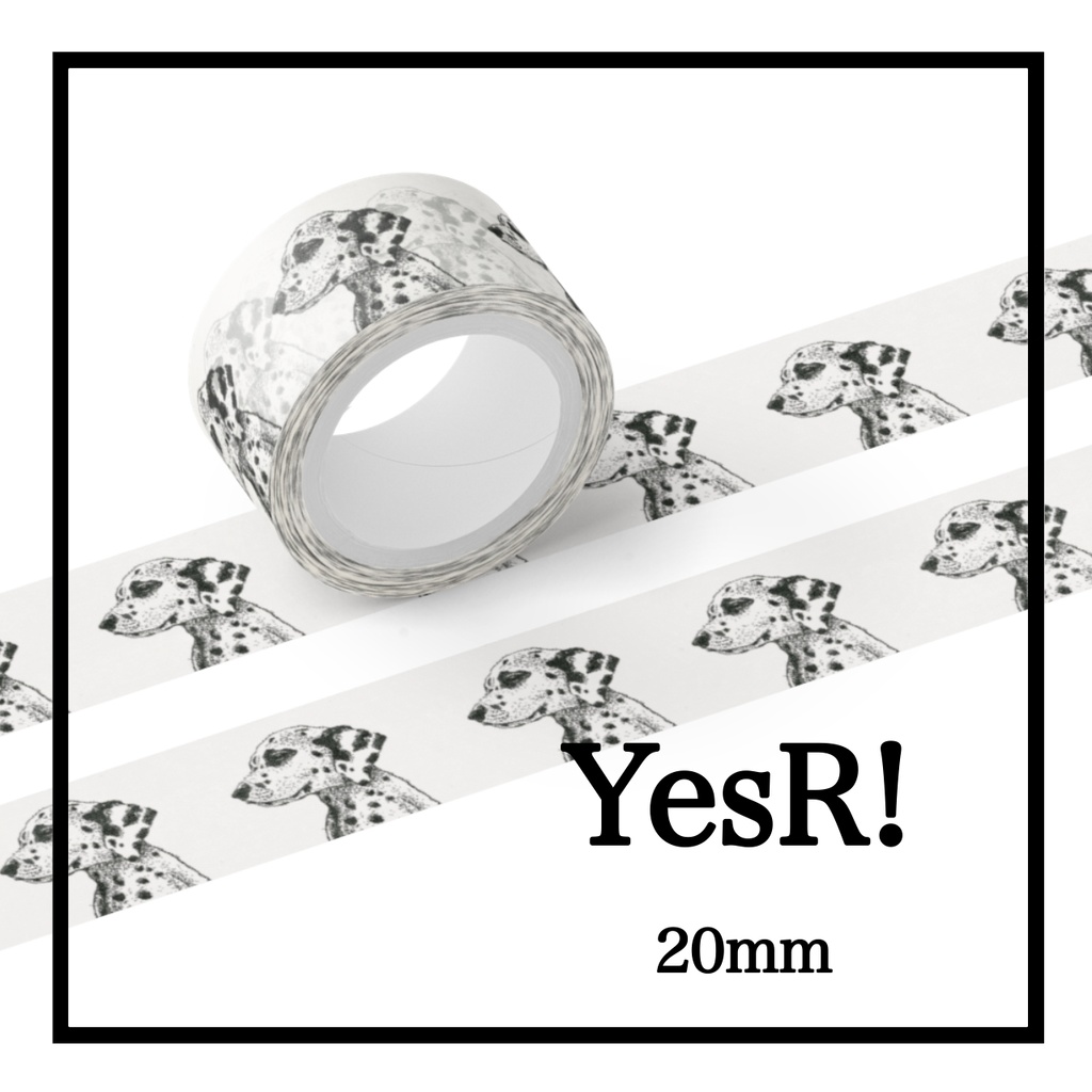 マスキングテープ ダルメシアン