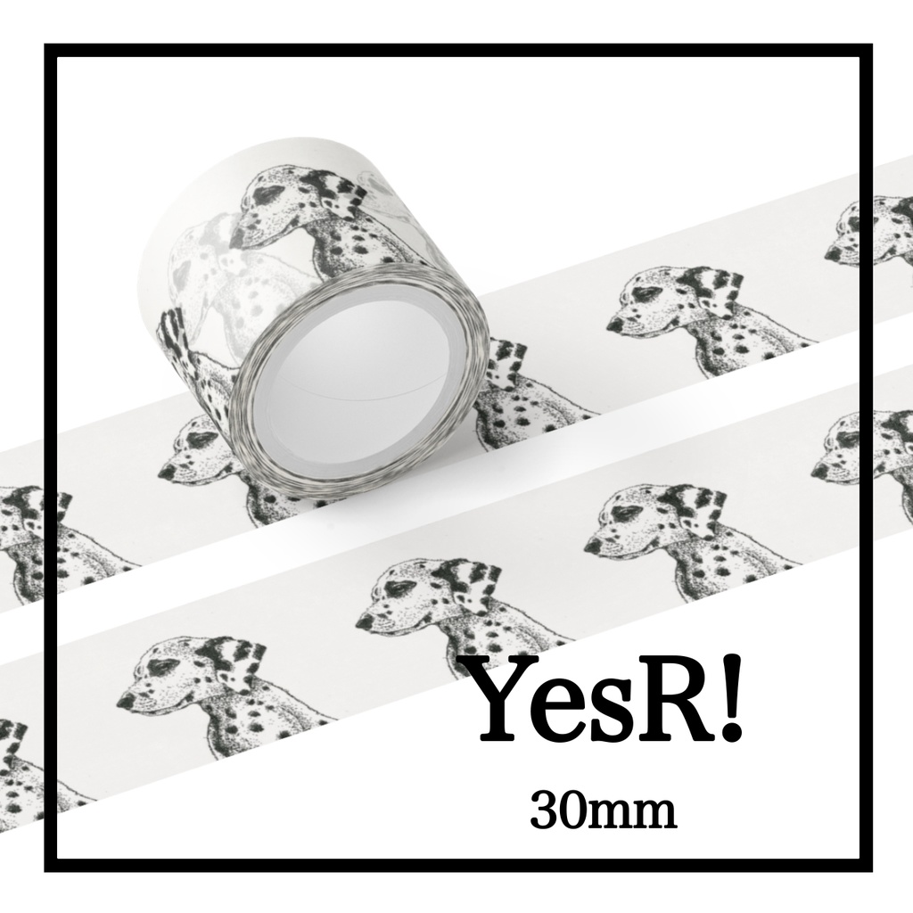 マスキングテープ ダルメシアン