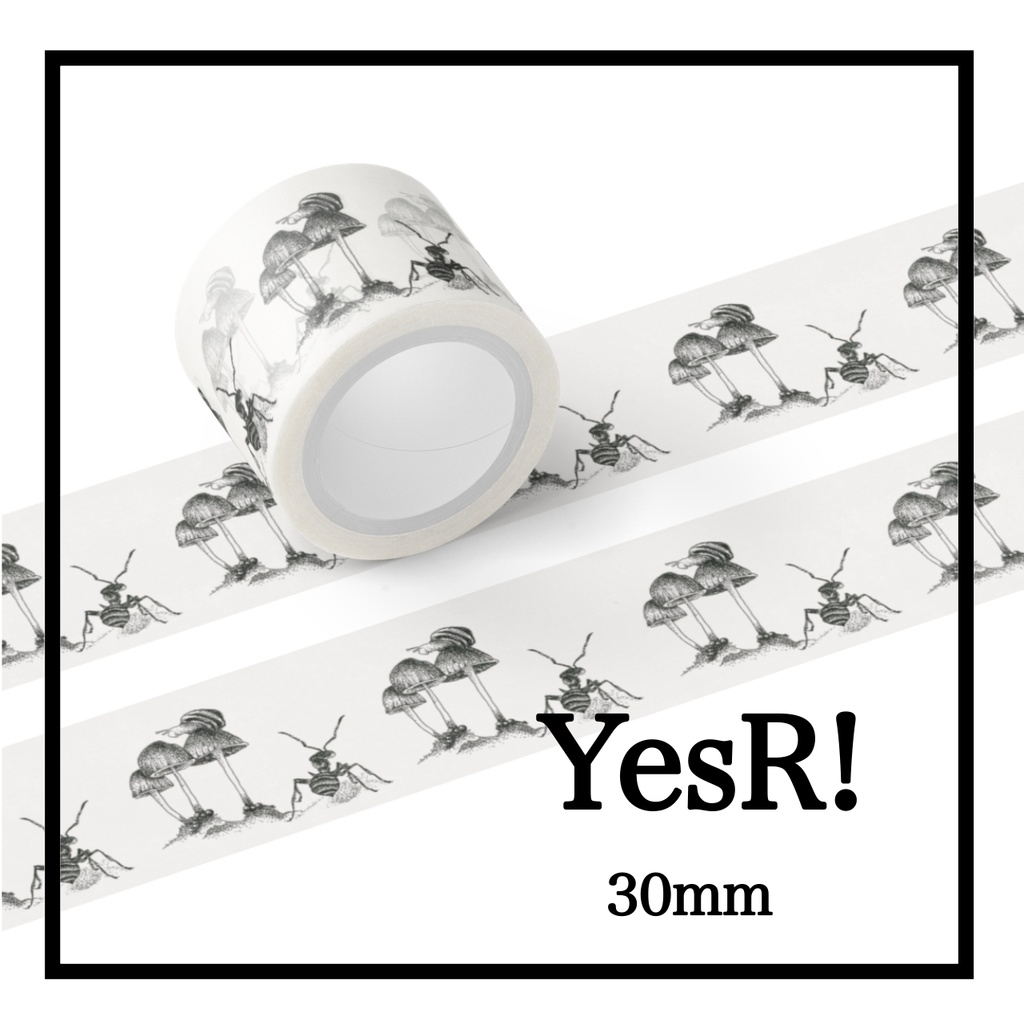 マスキングテープ アリとカタツムリ