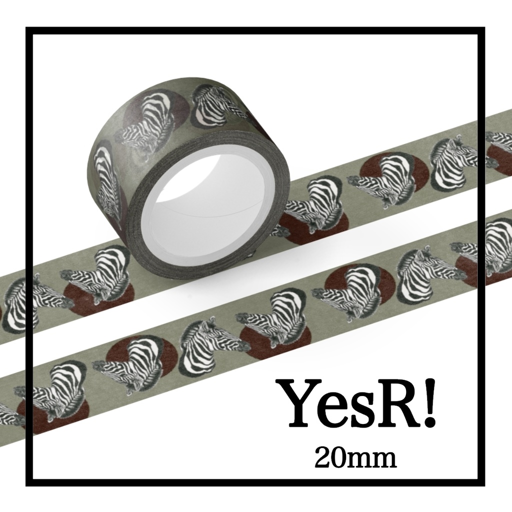 マスキングテープ シマウマ Dkh×b