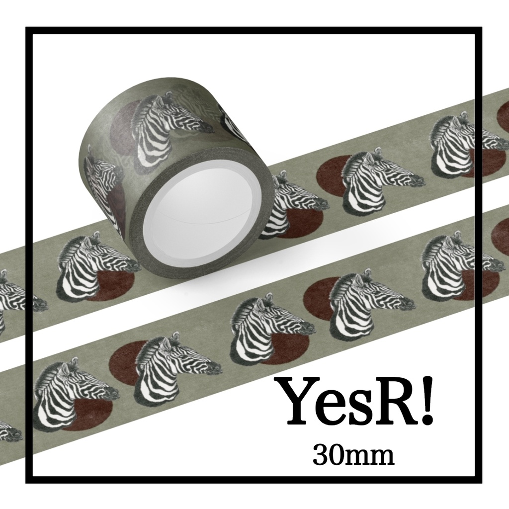 マスキングテープ シマウマ Dkh×b