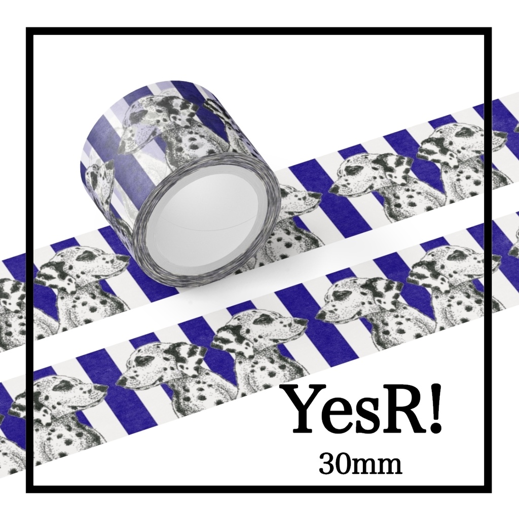 マスキングテープ ダルメシアン Sw×b