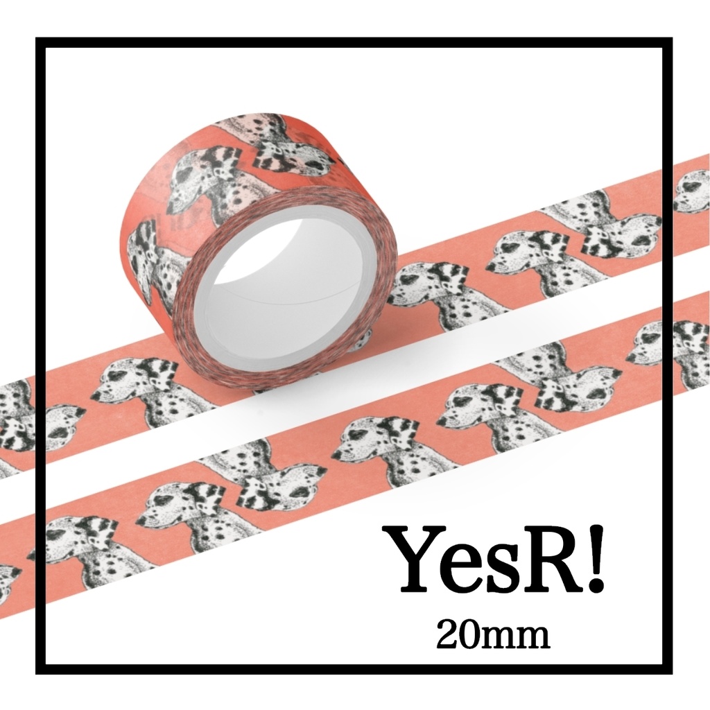 マスキングテープ ダルメシアン p