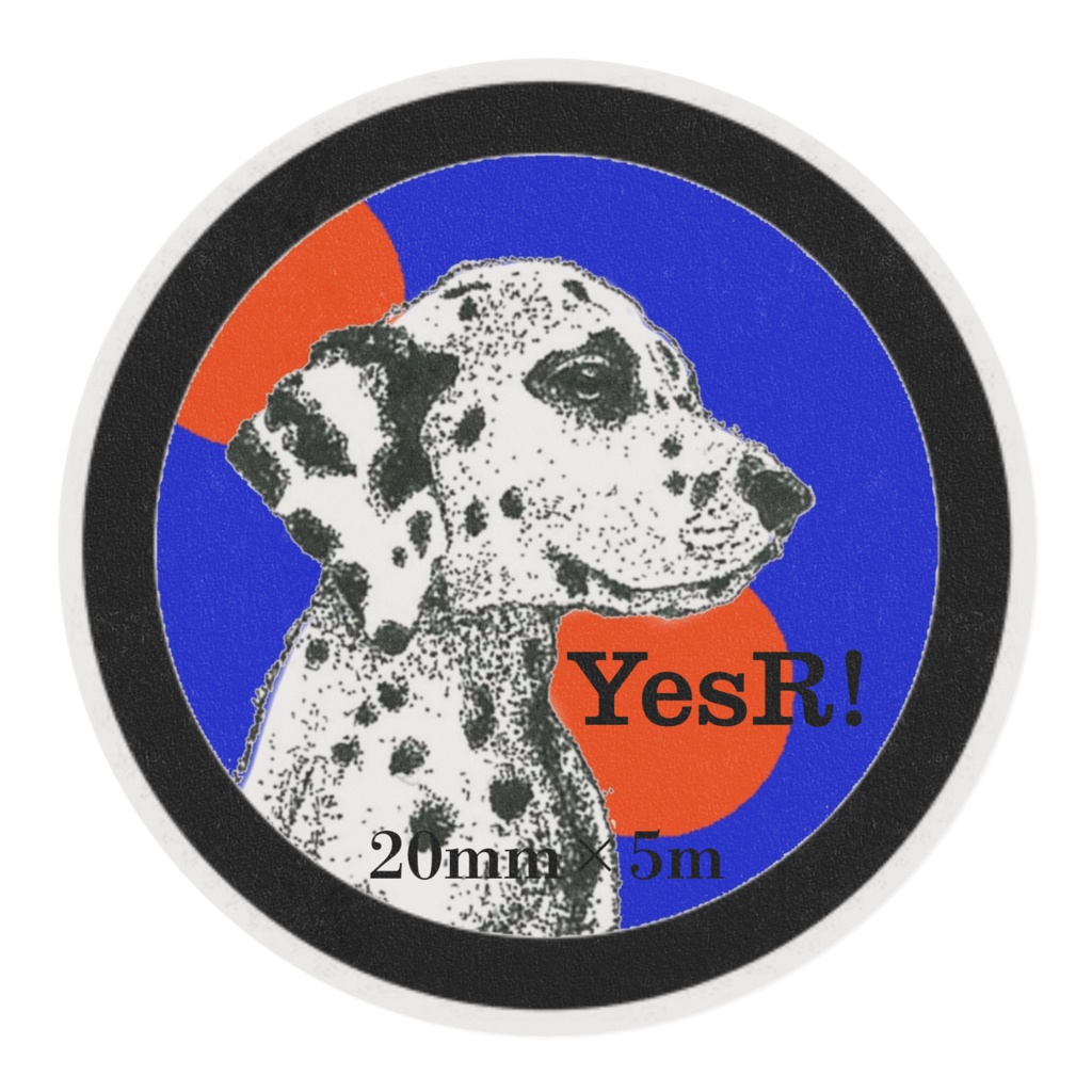 マスキングテープ ダルメシアン Db×o