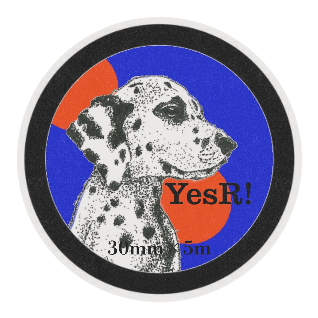 マスキングテープ ダルメシアン Db×o