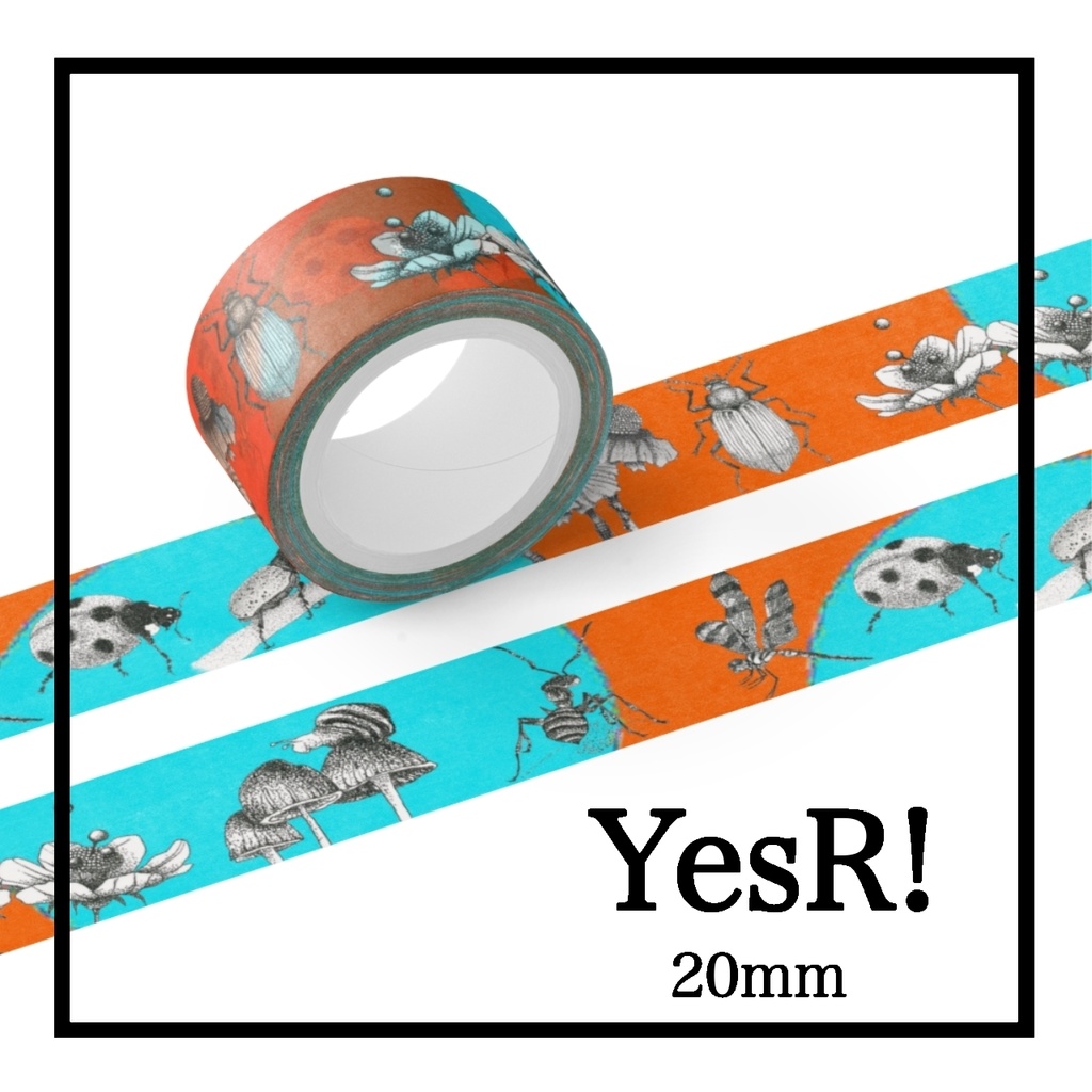 マスキングテープ 虫達 Dy×w