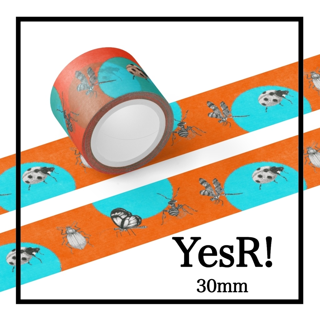 マスキングテープ 虫達 Dy×w