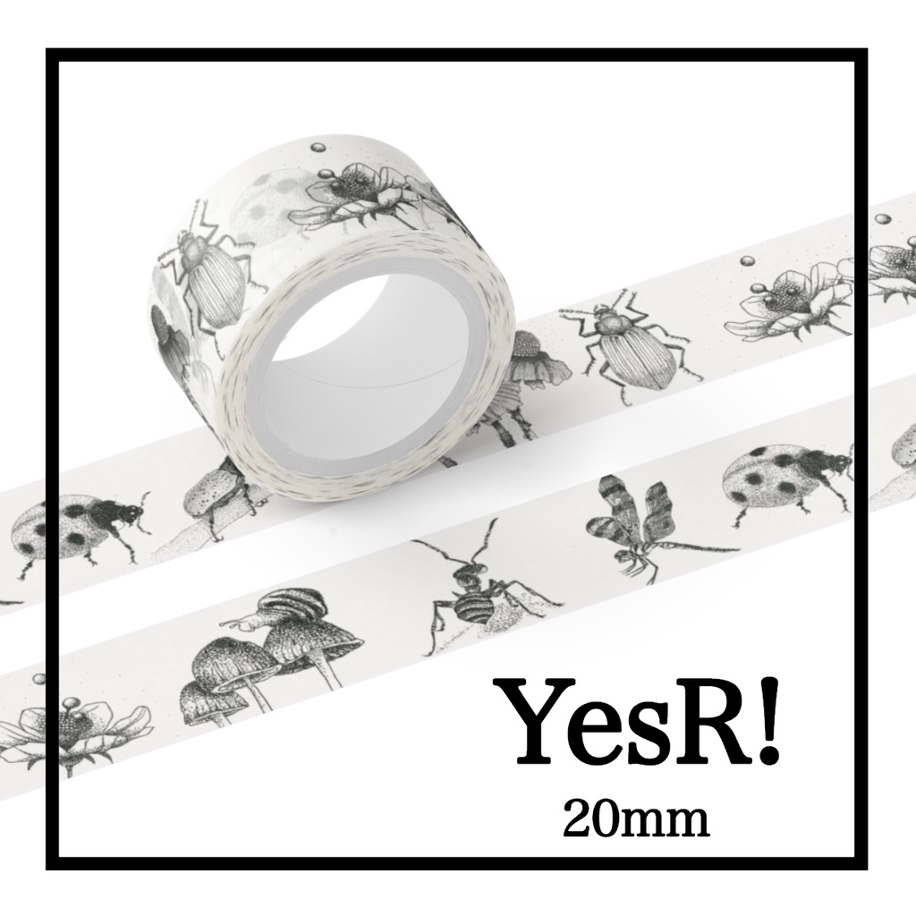 マスキングテープ 虫達