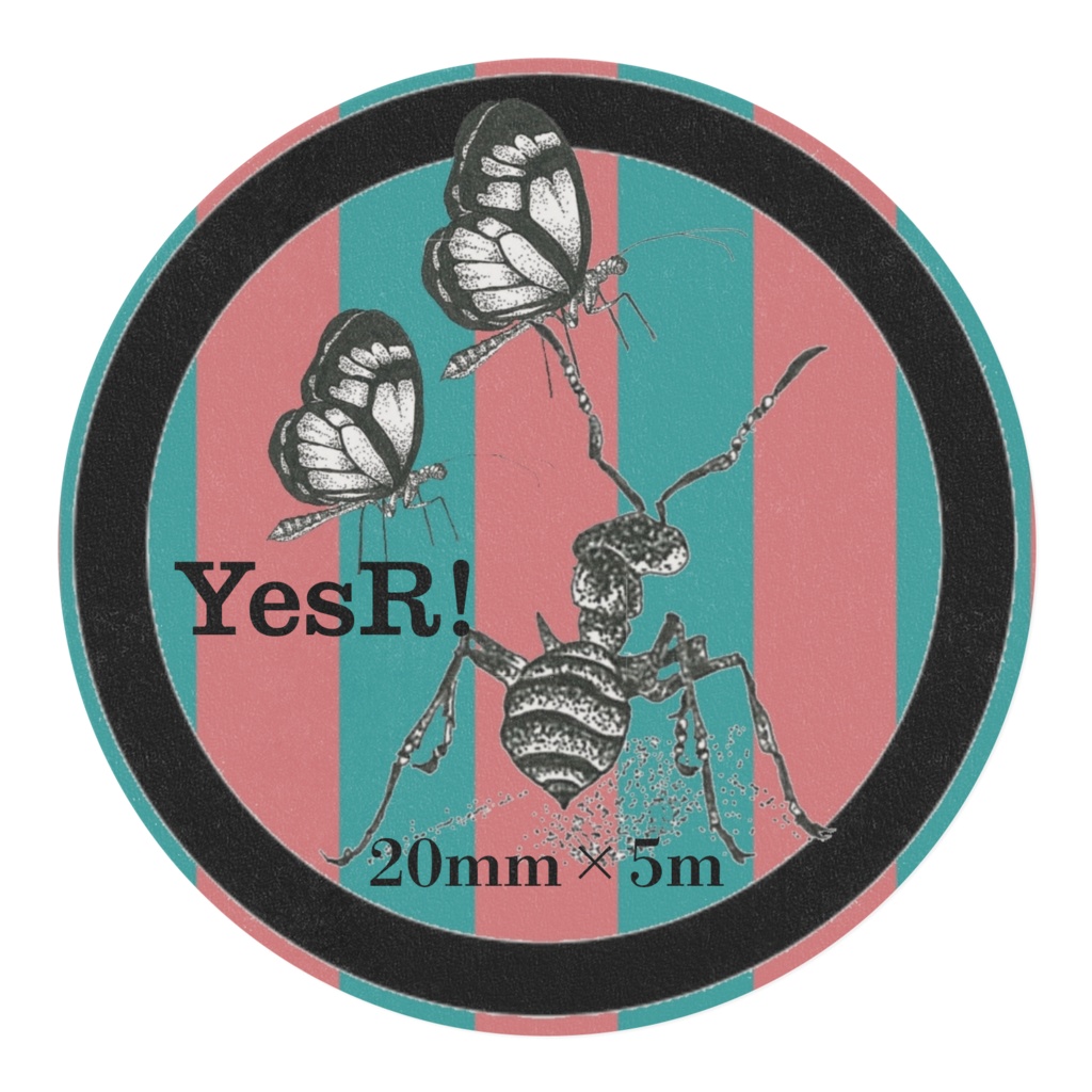 マスキングテープ 虫達 Sp×g