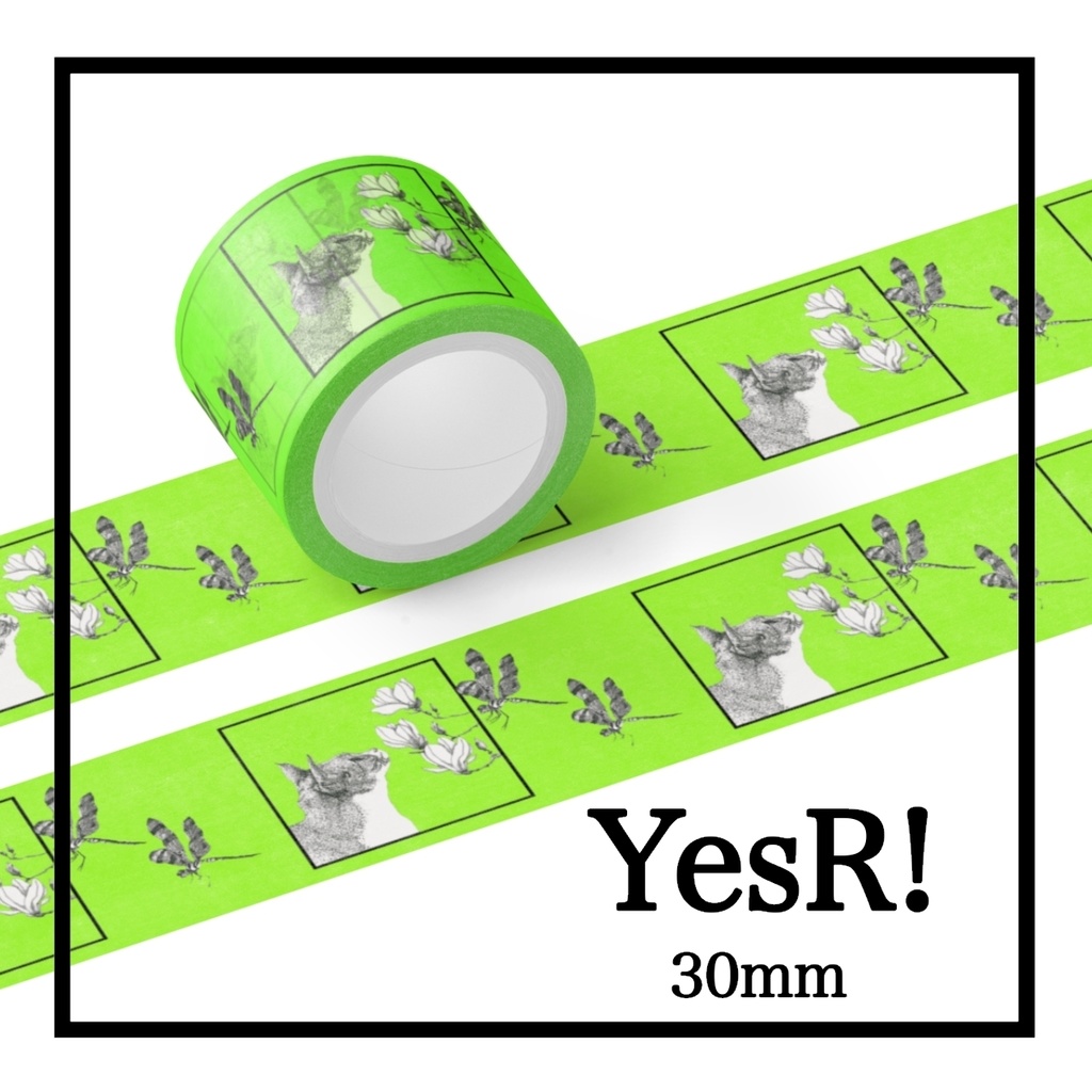 マスキングテープ ネコとトンボ yg