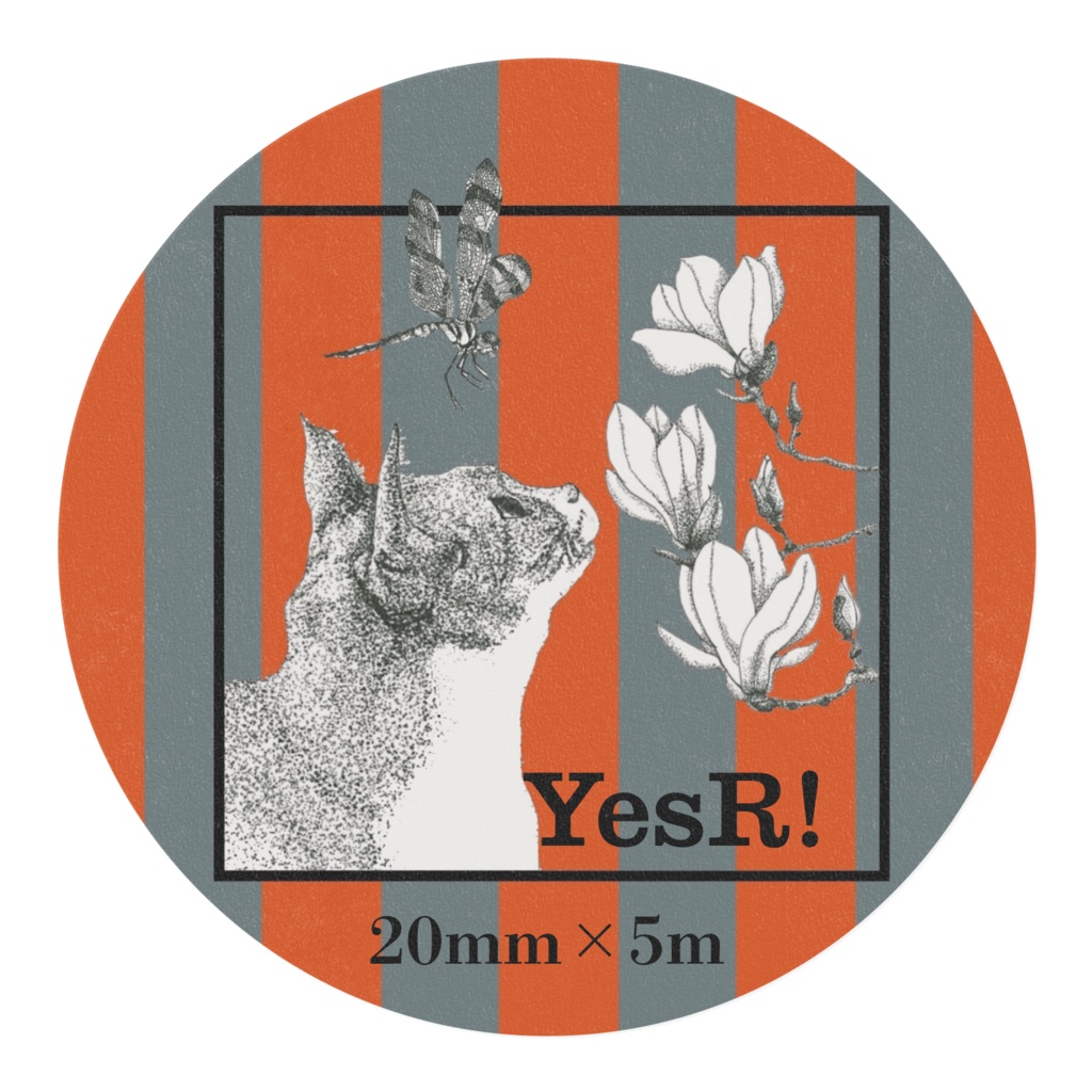 マスキングテープ ネコとトンボ So×g