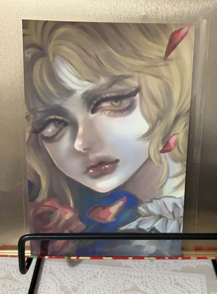 ポストカード　ブロンドローズ