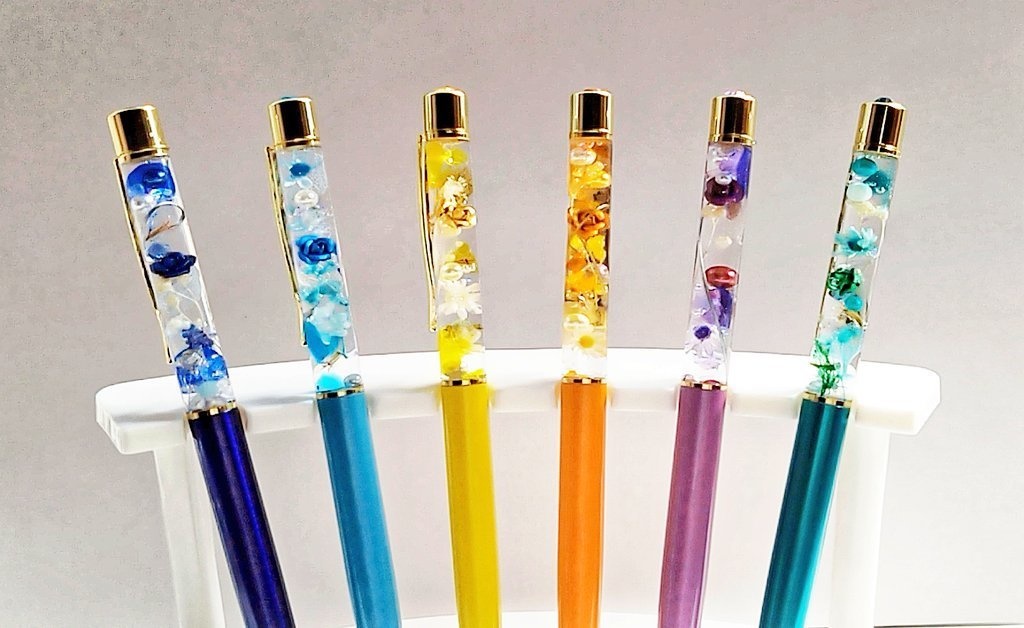 《獄都事変》キャライメージカラー ハーバリウムボールペン