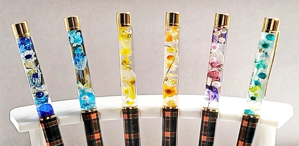 《獄都事変》キャライメージカラー ハーバリウムボールペン