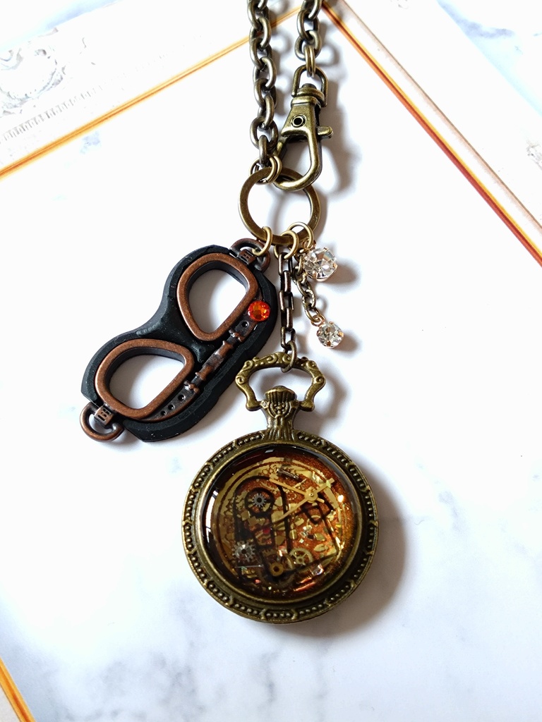 《獄都事変》スチパン獄都キャライメージ バッグチャーム