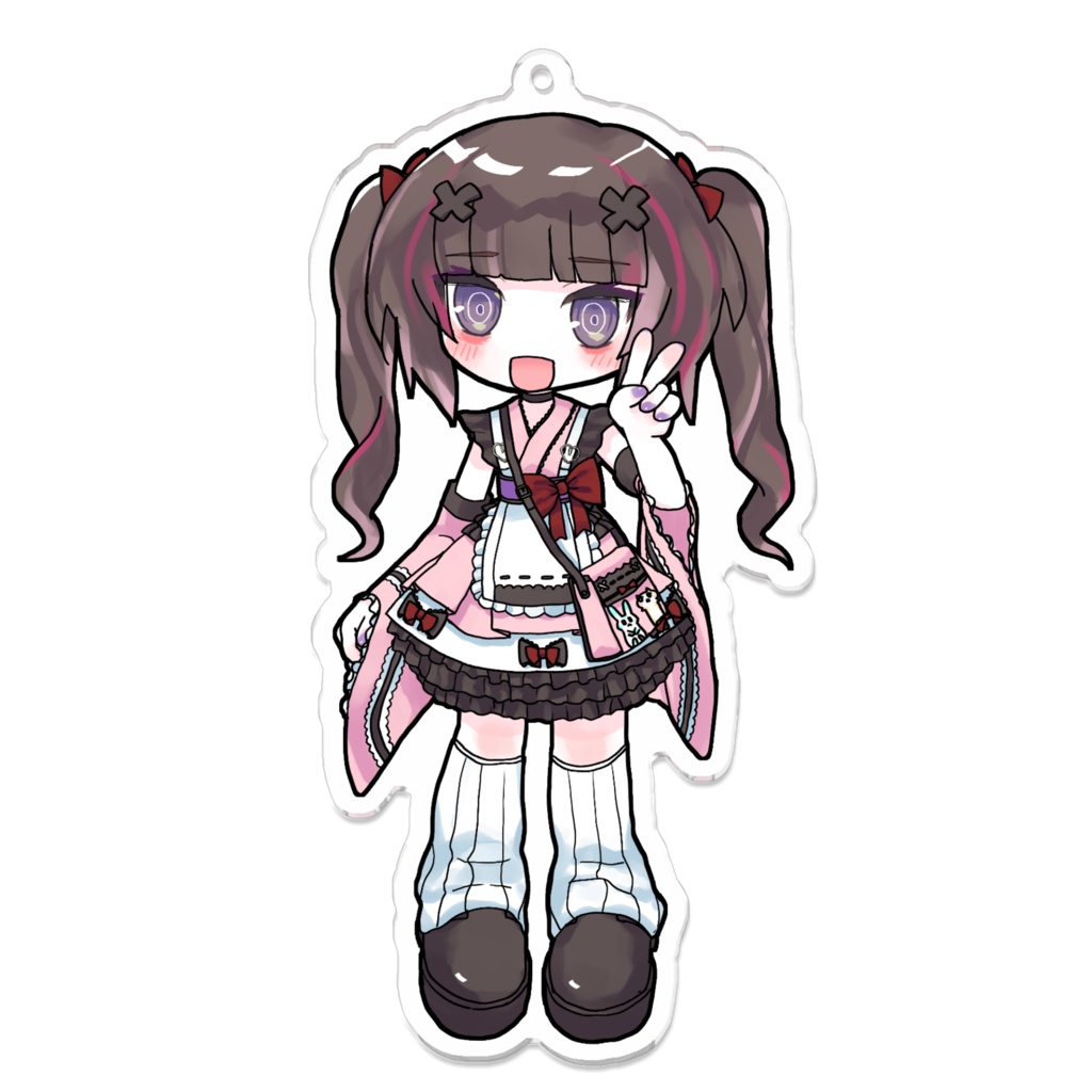 創作キャラアクキー