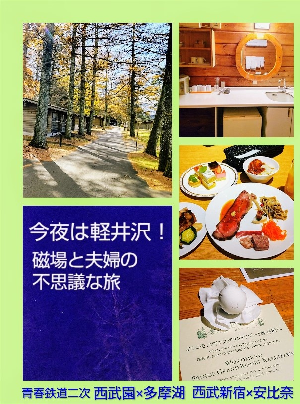 【あんしんパック】今夜は軽井沢！磁場と夫婦の不思議な旅
